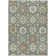 Machine Washable Indoor/Outdoor Husby ACN2200 Bohemian Rug