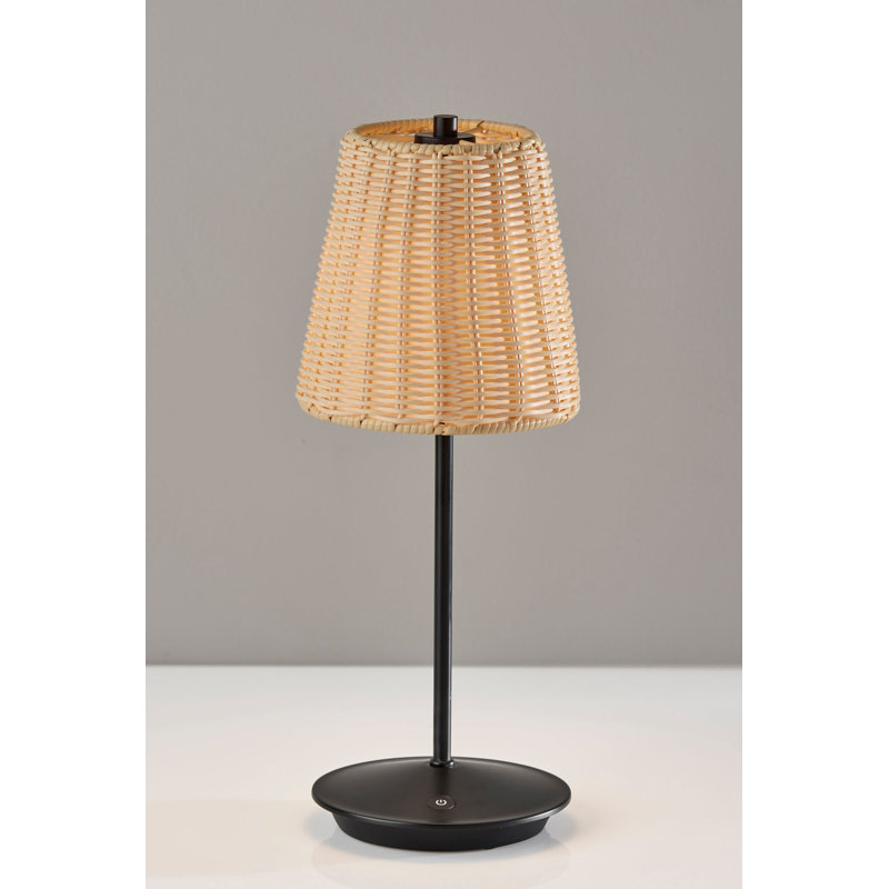 Lampe de table Andy, Noir mat