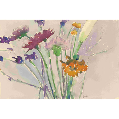Reproduction sur toile tendue, "Wild Flower Cuttings" par Samuel Dixon