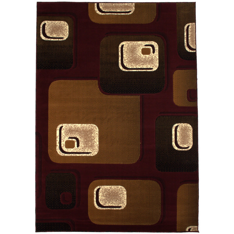 Brakebill Performance Geometric Indoor Rug