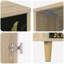 36cm W Engineered Wood Bedside Table