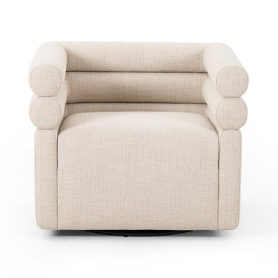 Evie Swivel Chair-Hampton Cream