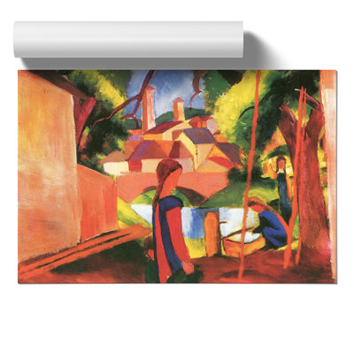 Walking to Town 1 Piece Painting