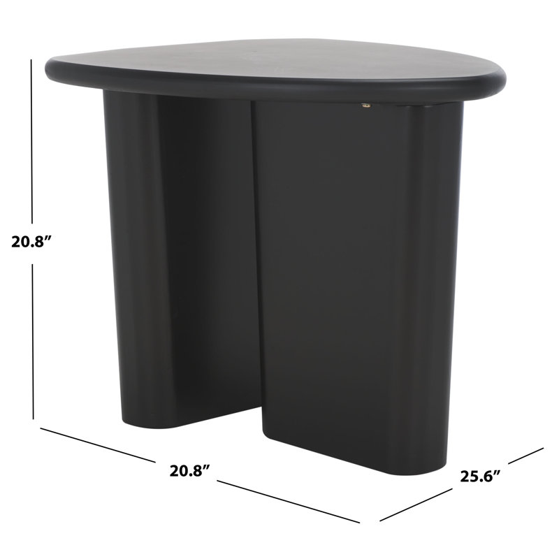 Quarry End Table, Black