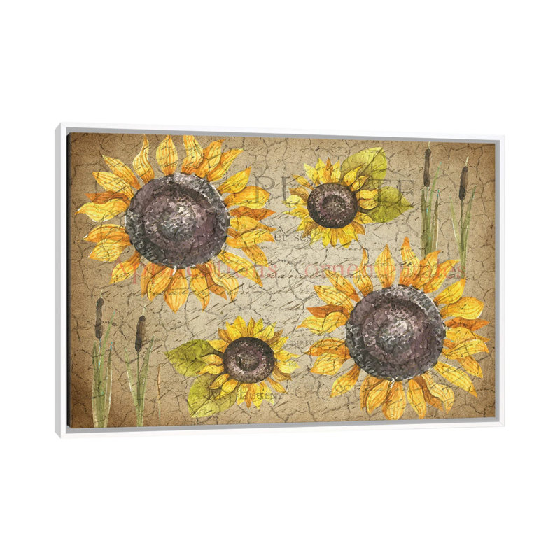 Sunflower Day by Kimberly Allen - Painting on Canvas