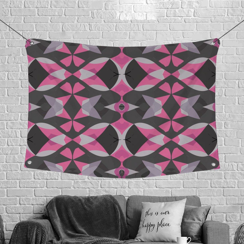 Microfiber Fabric Tapestry, 68" H x 80" W