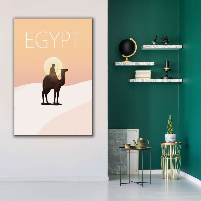 «Epic Graffiti», Égypte par Omar Escalante, art mural sur toile, H 60 po x l 40 po