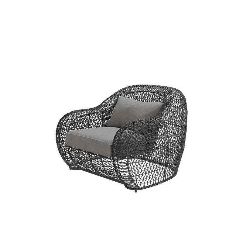 Balou Outdoor Lounge Chair, Brown