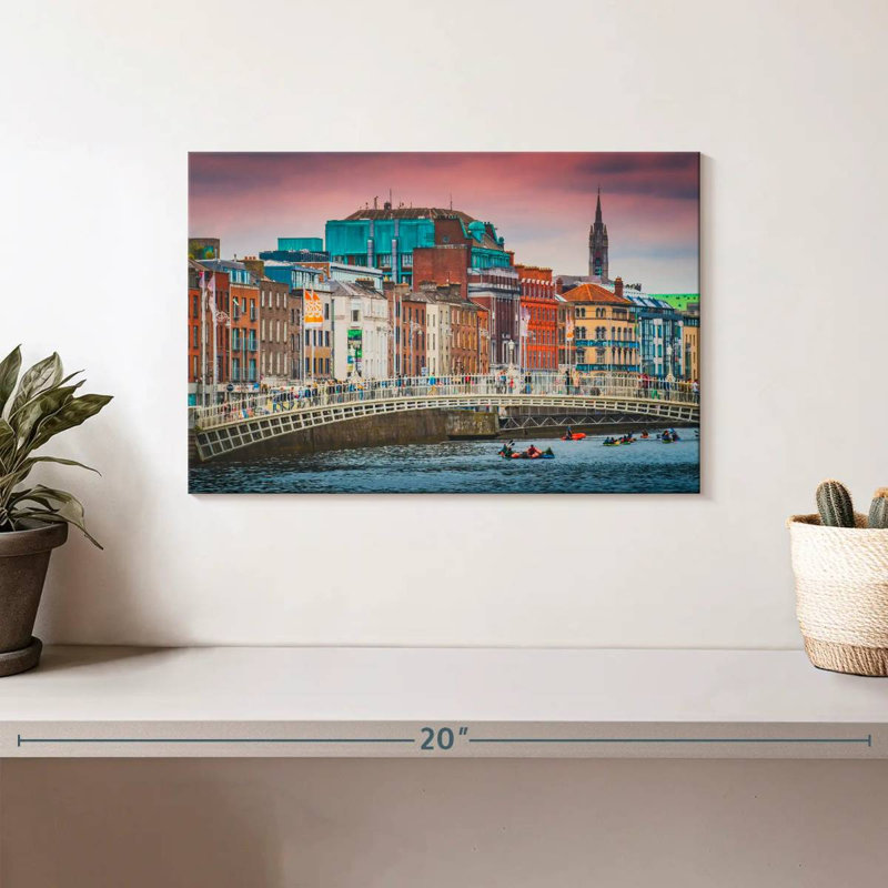 Ravi Dublin City, 8" H x 12" W