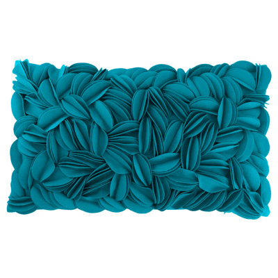 Housse de coussin brodée