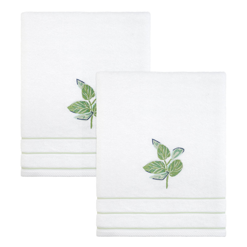 Nicole Miller Tropiluxe Set, Bath Towel - 2 Pack