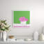 Rose Vase in Green Framed by Dana Gibson-107171094