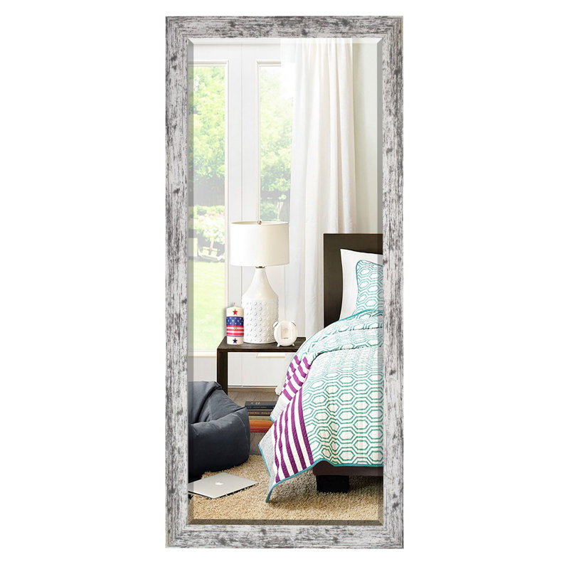 Ulrey Engineered Wood Flat Wall Mirror, 71" x 30.5" 