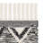 Alimatou Hand Knotted Wool/Cotton Southwestern Rug in Black/Ivory-617280377