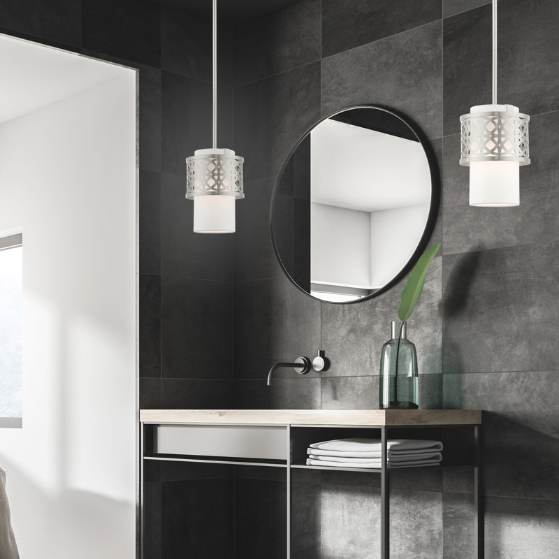 Eraman 1 - Light Single Pendant, Brushed Nickel