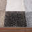 Checkered Area Rug in Patchwork Style in Beige and Grey-193210578