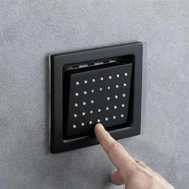 Perugia LED Phone Controlled Ceiling Shower System for Smart Bathrooms
