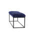 Banc rembourré en velours 39 po Gemma-1813041960