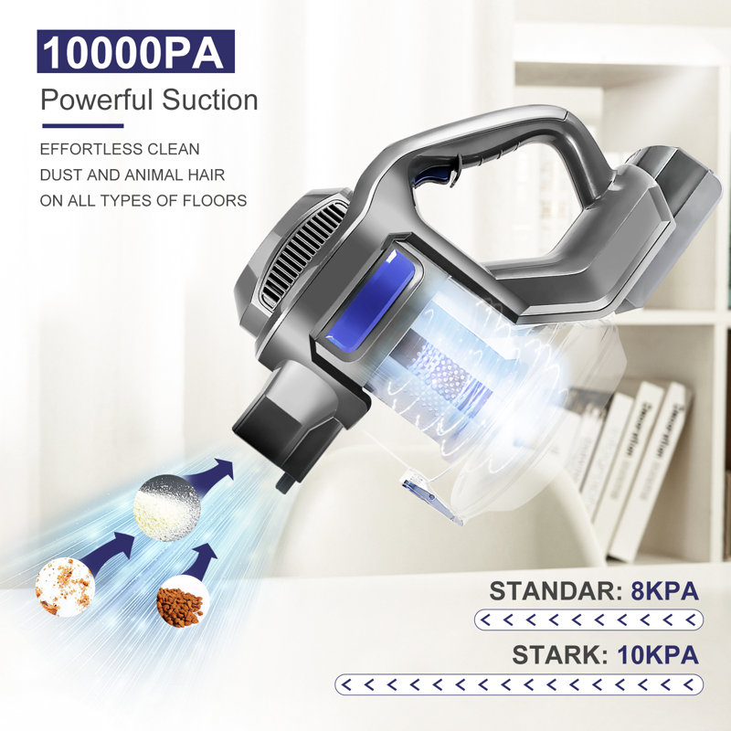 Accessoires pour moteur d'aspirateur sans fil MOOSoo, Bleu