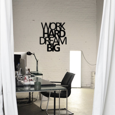Accessoire mural décoratif en métal, noir, 25,6 po x 27,6 po | Fabrication 100% métal, épaisseur: 0,05 pouce | Décoration élégante pour le salon et le bureau, design durable et élégant