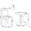 Orey 4 - Person Patio Dining Set with Square Table-1023455540