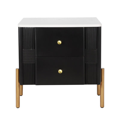 Table de chevet moderne avec tiroir de rangement, table de chevet, table de bout pour le salon et la chambre à coucher