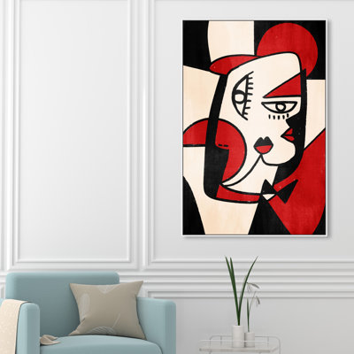 " Woman In Pieces " by Oliver Gal