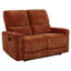Causeuse inclinable orange brûlé Trask-106136848