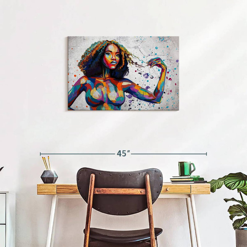 Leisha Curvy African Beauty, H 20 po x l 30 po
