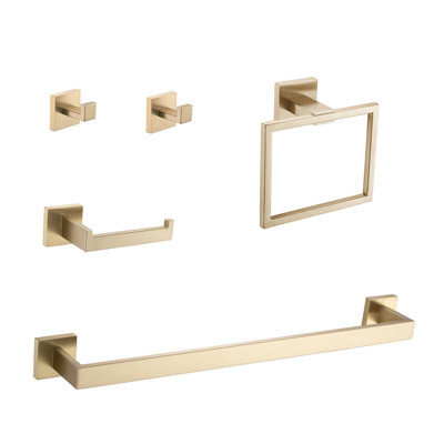 Ensemble de 5 accessoires de quincaillerie de salle de bain