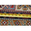 Tapis oriental bleu à motif géométrique Kazak 7 x 10