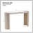 Modern Marble Mdf Sofa Console Table, Space-saving Design For Entryway