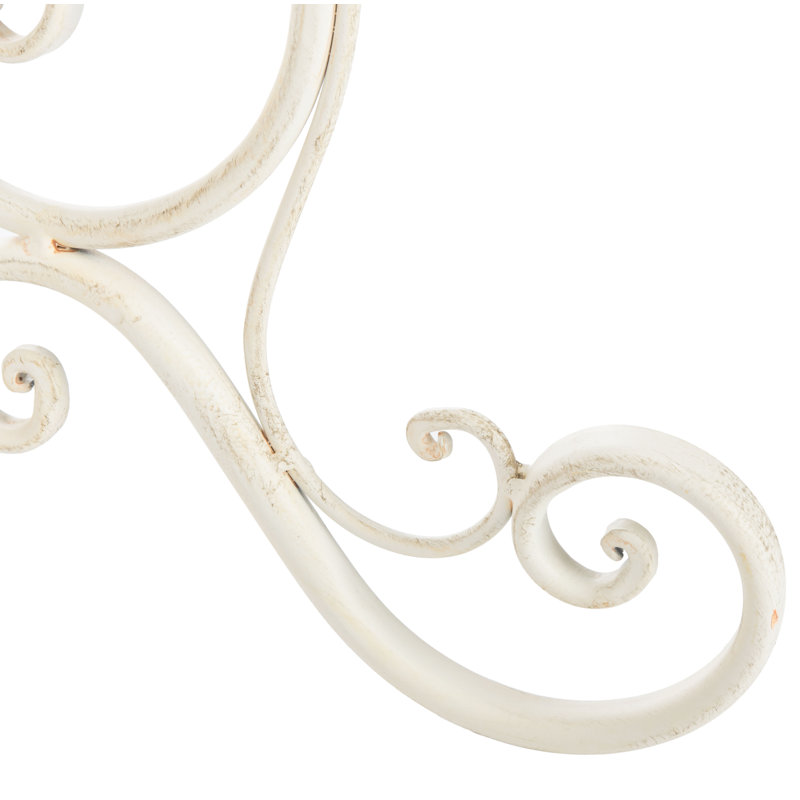 Bain d'oiseaux Allon, Blanc perle