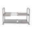 2-Tier Metal Mesh Expandable Under-Sink Organizer