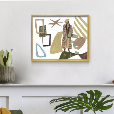 «Vintage Vibes I», reproduction encadrée