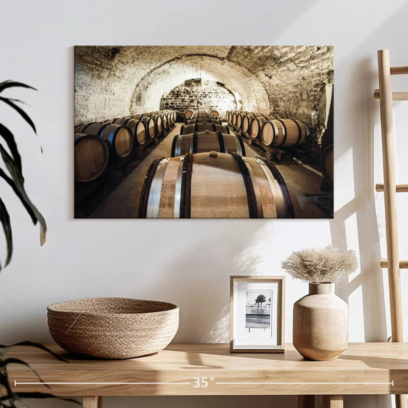 Ancienne cave à vin Yarlin, H 16 po x l 24 po
