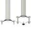 Dakota Fields 300cm W Fabric Cover Retractable Side Awning-618689240