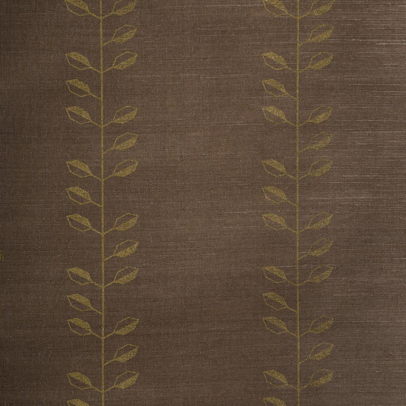 Geo Leaf Grass Cloth Wallpaper Roll