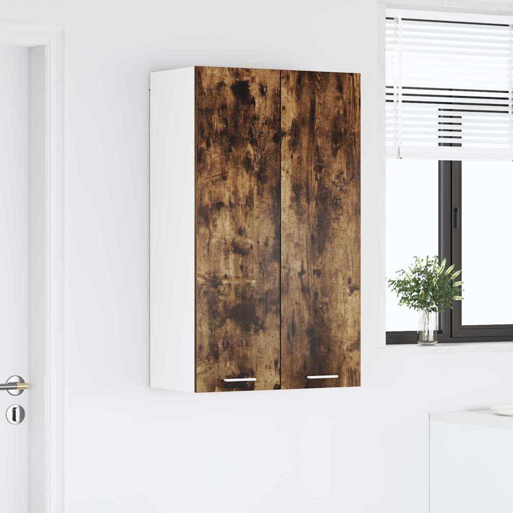 Vidaxl Hanging Cabinet Riga White 60 X 31 X 100 Cm Engineered Wood
