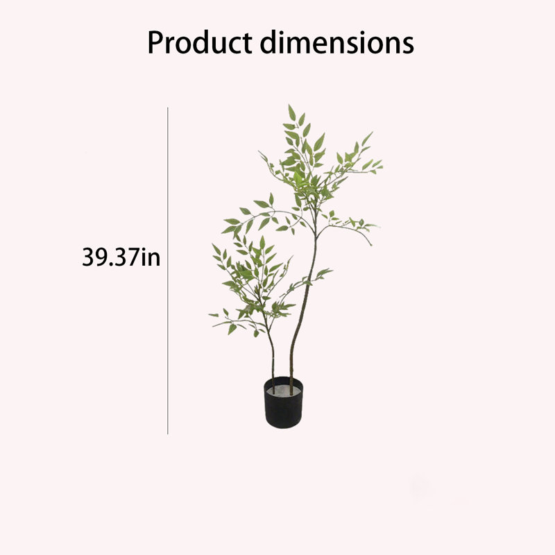 Plantes artificielles réalistes pour la décoration intérieure
