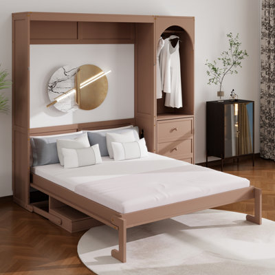 Commode murale avec lit escamotable Murphy