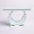 Calderwood Contemporary Glass Abstract Console Table