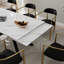 Table de salle à manger extensible 70,86 po à 102,36 po Modern Modern-1781995293