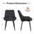 Faux Leather Upholstered Metal Dining Chair-957567176-957567180