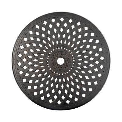 Waterfield 2-Person Cast Aluminum Round Bistro Table