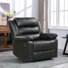 Danzo 37'' Wide Modern Super Soft Vegan Leather Manual Standard Recliner