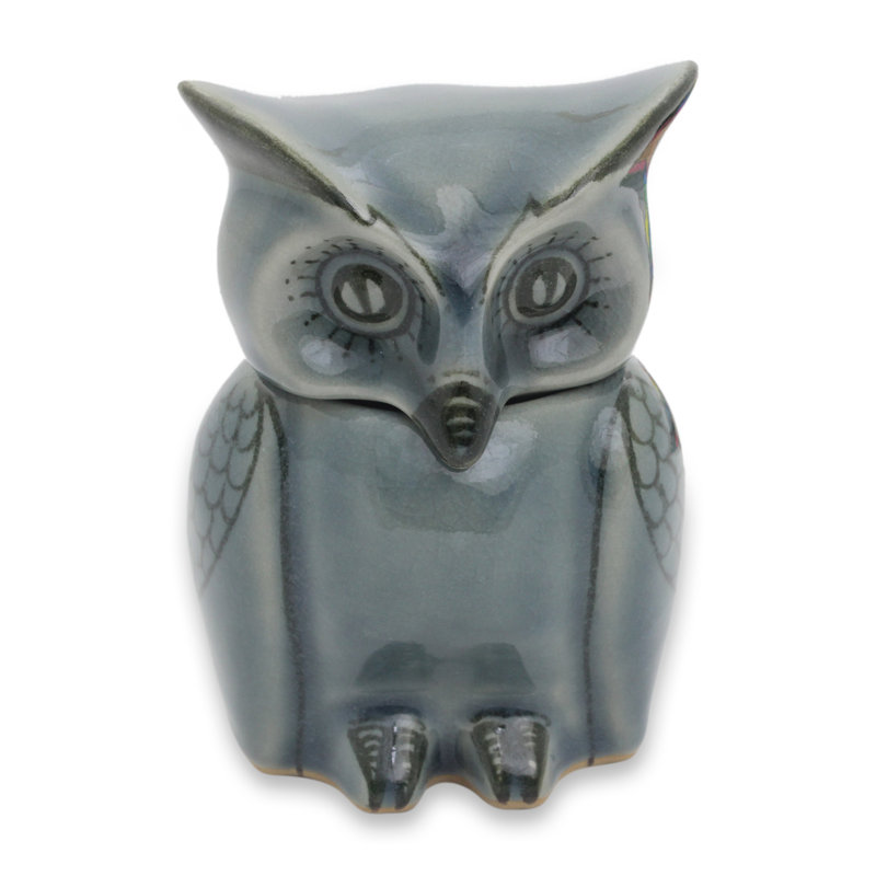 Pot de rangement hibou
