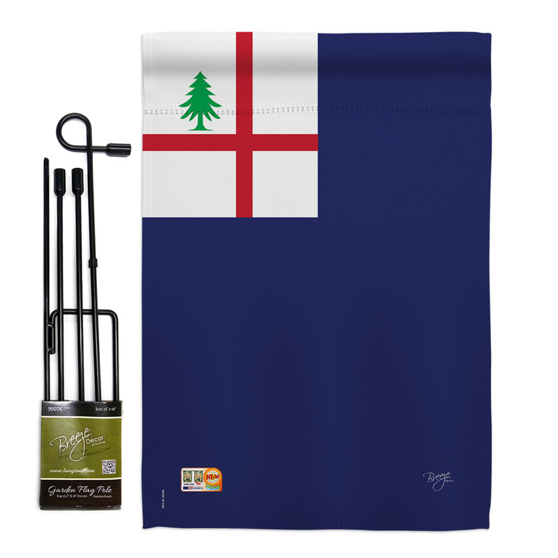 Historic Impressions Double-Sided Patriotic Garden Flag Set