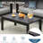 43" All-Weather Aluminum Patio Coffee Table-967340366