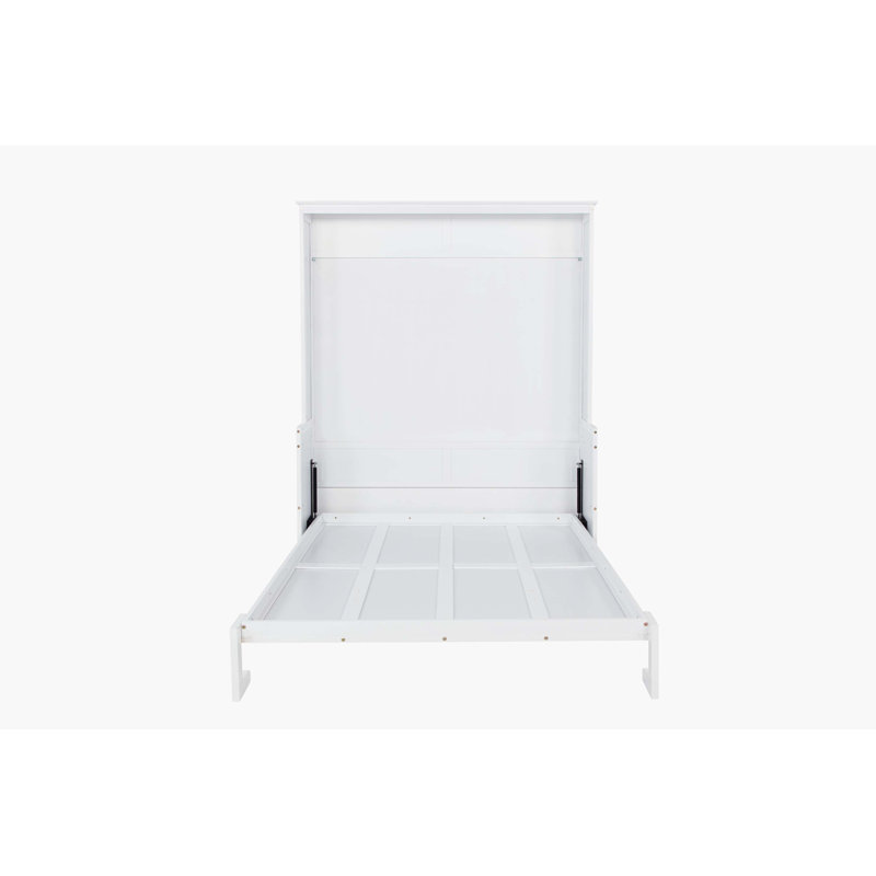Armoire-lit escamotable Wallacia, Blanc